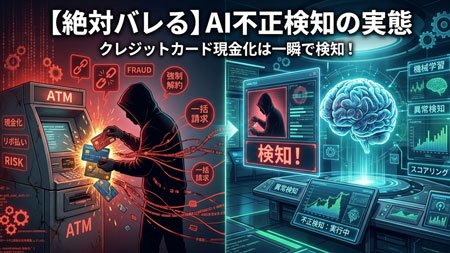 クレジットカード現金化はAIでバレる